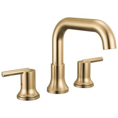 Delta T2754-CZ - Roman Tub Trim - Lever - Bent Spout