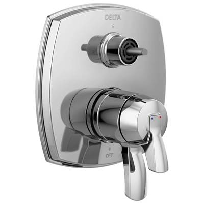 Delta T27876-PR-LHP - 17 Series Integrated Diverter Trim With Three Function Diver