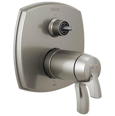 Delta T27T876-SS-PR-LHP - 17 Thermostatic Integrated Diverter Trim With Three Function