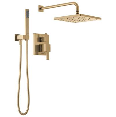 Delta T342701-CZ - Raincan Shower & Trim W/ Hs 1L 14S