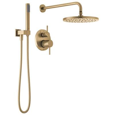 Delta T342702-CZ - Raincan Shower & Trim W/ Hs 1L 14S
