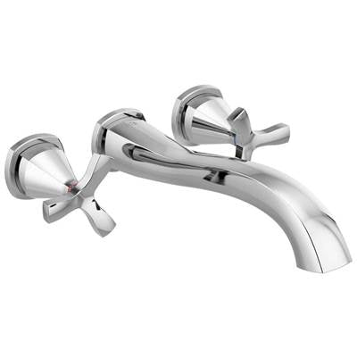 Delta T57766-PR-WL - Wall Mounted Tub Filler Rim 2O