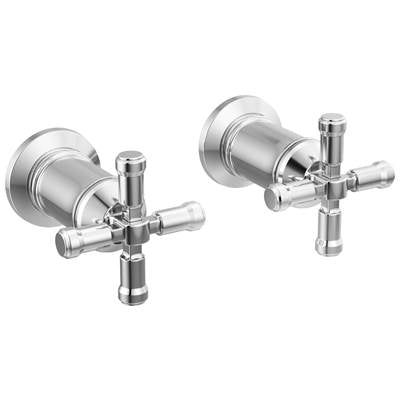 Delta H586-PR - Wall Mount Bathroom Faucet Handle Kit-Cr