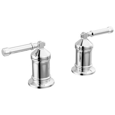 Delta H596-PR - 2 Handle Roman Tub Handle Kit-Lever