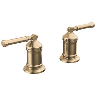 Delta H596CZ-PR - 2 Handle Roman Tub Handle Kit-Lever