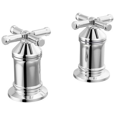 Delta H599-PR - 2 Handle Roman Tub Handle Kit-Cross