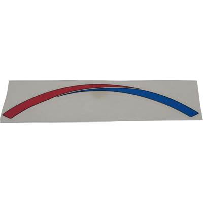 Delta RP17498 - D-Label-Shwr Escut- Red & Blue