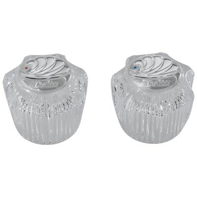 Delta RP23498 - D-Sm Clear Knob Hdls(2)-W/Butt