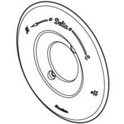 Delta RP34353 - Escutcheon-1400 Series