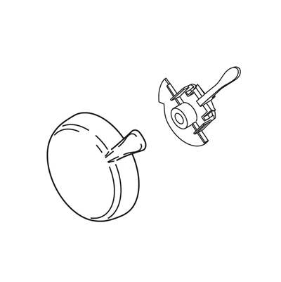 Delta RP51307SS - Delta Temperature Knob And Cover