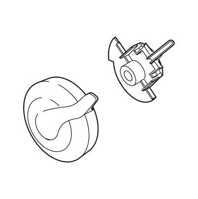 Delta RP52152 - Delta Carlisle: Diverter Handle Assembly - Temperature