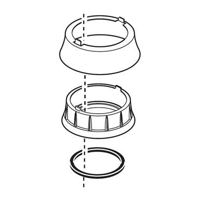 Delta RP60979 - Delta Addison Trim Ring, Base And Gasket