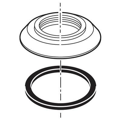 Delta RP64264 - Delta Lahara: Handle Base And Gasket