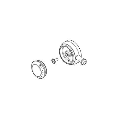 Delta RP72571SS - Temperature Knob, Cover & Screw