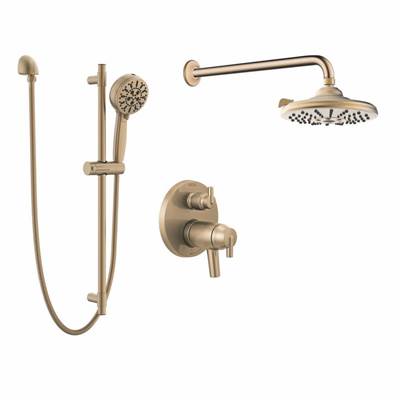 Delta SKD14CZ - Round Thermostatic Shower Kit