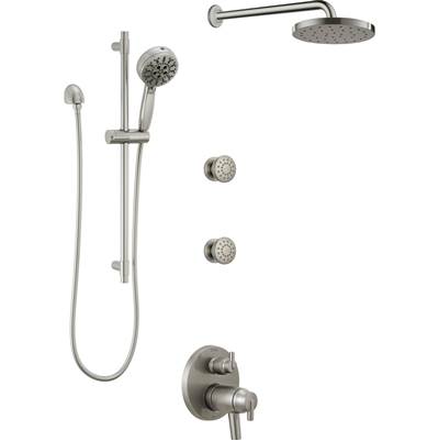 Delta SKD20SS - Delta Thermostatic Pro Clean Body Spray Shower Kit