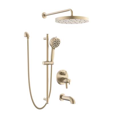 Delta SKD2CZ - Delta Thermostatic Pro Clean With Spout Shower Kit