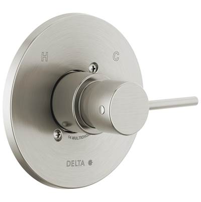 Delta T14059-SS-PP - Round Contemporary Valve Only Pp