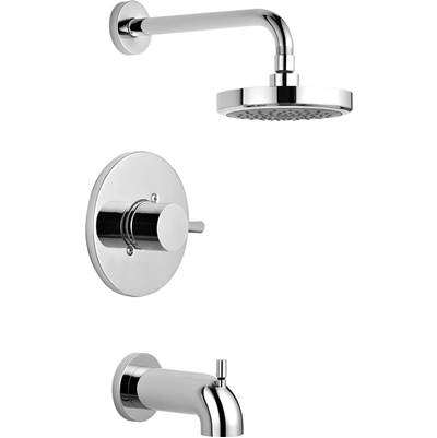 Delta T14491-LC - Delta Tommy Solid Handle Tub/Shower L/Cartridge Ch