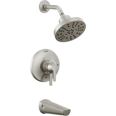 Delta T17472-SS-PR - 17S Tub Shower Trim With H2Okinetic