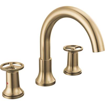 Delta T2758-CZ - Roman Tub Faucet Tri