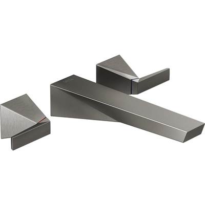 Delta T3543LF-KS-PR-WL - 2H Wall Mount Lavatory Faucet