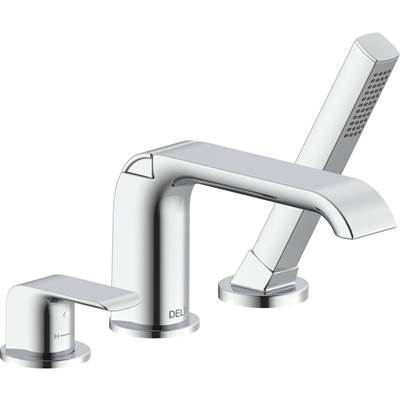 Delta T3763 - 3-Hole Roman Tub W/ Handshowertrim