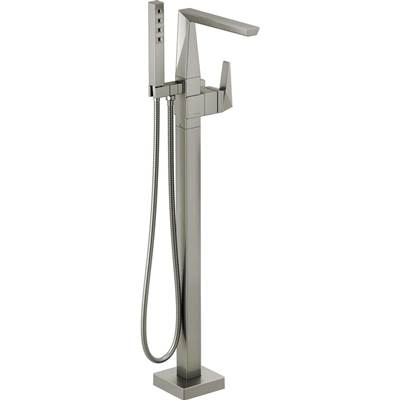 Delta T4743-SS-PR-FL - Floor Mount Tub Filler Trim