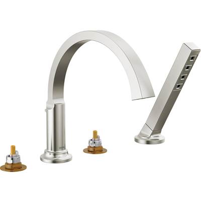 Delta T4788-SS-PR-LHP - Roman Tub Trim With Hand Shower