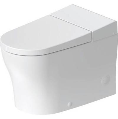 Duravit 622000011001300 - Duravit Sensowash U 1.28/0.8 Gpf Dual Flush Rimless Elongated Floorstanding Bidet Toilet In White, Includes Integrated Tank - Actuator Sold Separately