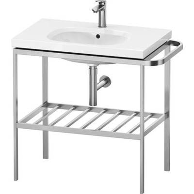 Duravit AU4583070700000 - Duravit Aurena 30 7/8" X 31 5/8" Console In Brushed Stainless Steel