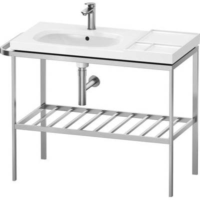 Duravit AU4586070700000 - Duravit Aurena 38 3/4" X 31 5/8" Console In Brushed Stainless Steel