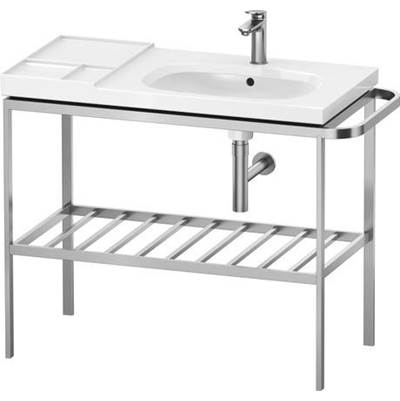 Duravit AU4587070700000 - Duravit Aurena 38 3/4" X 31 5/8" Console In Brushed Stainless Steel