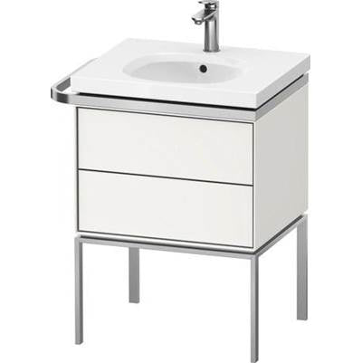 Duravit AU4570036360000 - Duravit Aurena 23" Wall Mount Two Drawer Single Vanity Cabinet In Satin Matte White, Sink Sold Separately