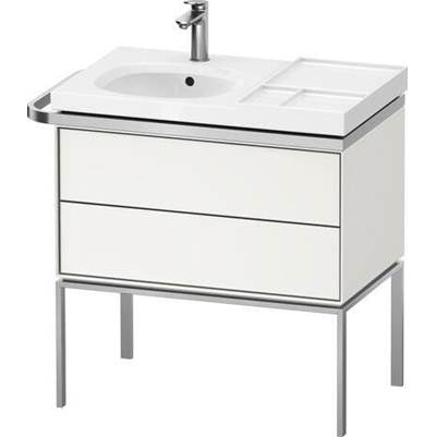 Duravit AU4574036360000 - Duravit Aurena 30 7/8" Wall Mount Two Drawer Single Vanity Cabinet In Satin Matte White, Sink Sold Separately