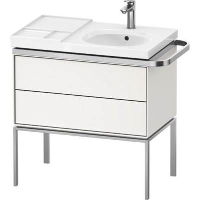 Duravit AU4575036360000 - Duravit Aurena 30 7/8" Wall Mount Two Drawer Single Vanity Cabinet In Satin Matte White, Sink Sold Separately