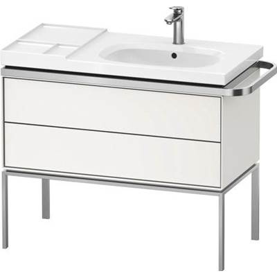 Duravit AU4577036360000 - Duravit Aurena 38 3/4" Wall Mount Two Drawer Single Vanity Cabinet In Satin Matte White, Sink Sold Separately