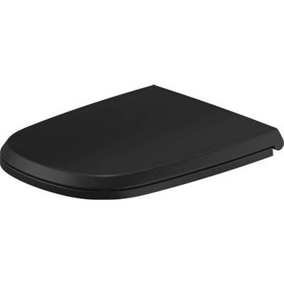 Duravit 0027291500 - Duravit Aurena Elongated Slow Close Toilet Seat In Matte Black