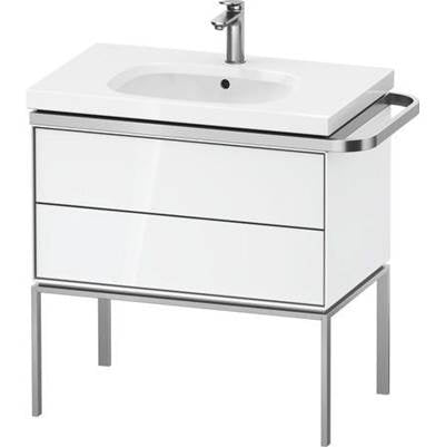 Duravit AU4573085850000 - Duravit Aurena 30 7/8" Wall Mount Two Drawer Single Vanity Cabinet In High Gloss White, Sink Sold Separately