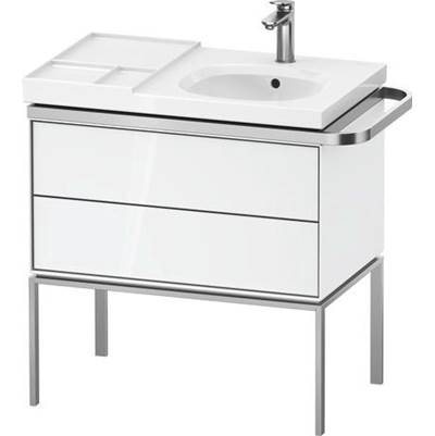 Duravit AU4575085850000 - Duravit Aurena 30 7/8" Wall Mount Two Drawer Single Vanity Cabinet In High Gloss White, Sink Sold Separately