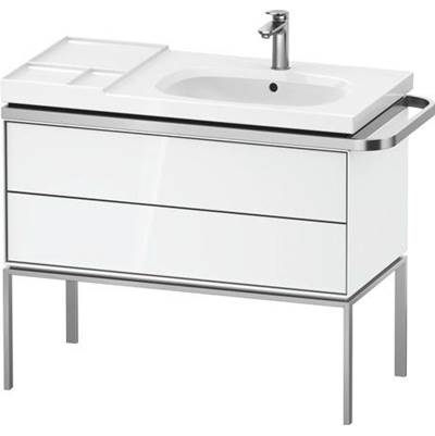 Duravit AU4577085850000 - Duravit Aurena 38 3/4" Wall Mount Two Drawer Single Vanity Cabinet In High Gloss White, Sink Sold Separately