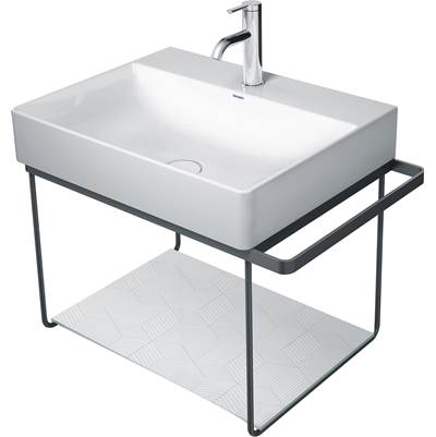 Duravit 0031024600 - Duravit Durasquare 26 1/8" X 17 3/4" Console In Matte Black