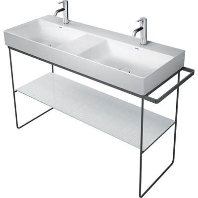 Duravit 0031174600 - Duravit Durasquare 49 3/4" X 17 3/4" Console In Matte Black