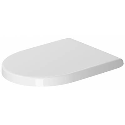 Duravit 0063810000 - Duravit Starck 3 Elongated Toilet Seat In White