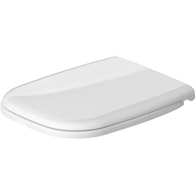 Duravit 0067390000 - Duravit D-Code Round Slow Close Toilet Seat In White