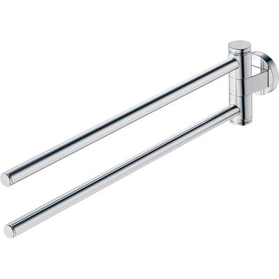 Duravit 0099221000 - Duravit D-Code 17 5/8" Double Towel Bar In Chrome