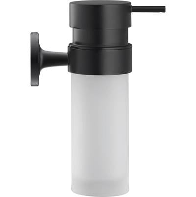 Duravit 0099354600 - Duravit Starck T Wall Mount Soap Dispenser In Matte Black