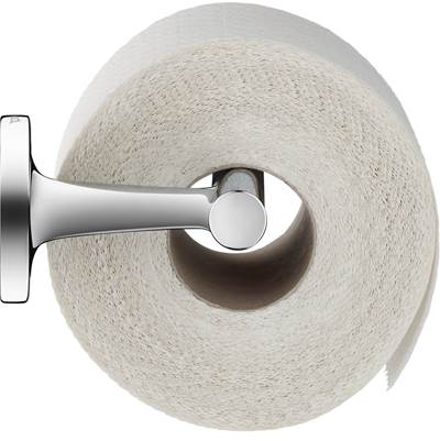 Duravit 0099371000 - Duravit Starck T Single Roll Toilet Paper Holder In Chrome