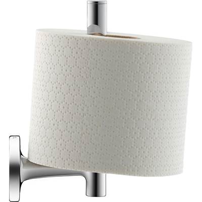 Duravit 0099391000 - Duravit Starck T Single Roll Toilet Paper Holder In Chrome