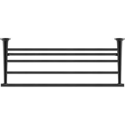 Duravit 0099444600 - Duravit Starck T 24" Towel Rack In Matte Black